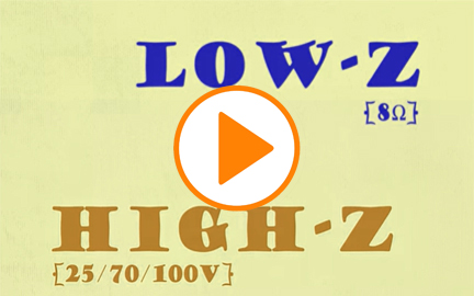 70V High and Low 70V High and Low